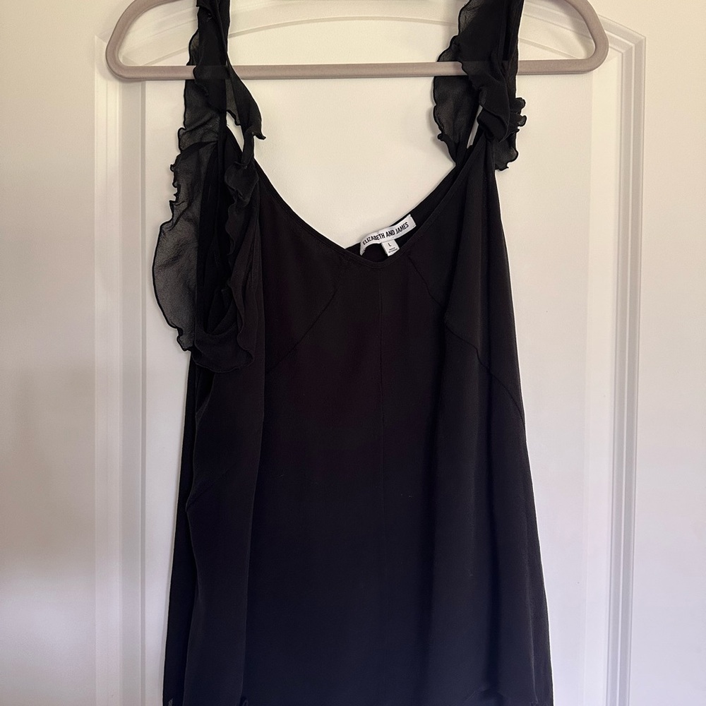 Elizabeth and James Cheryl Ruffle Top